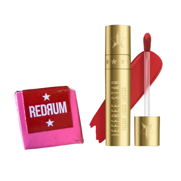 NWT Jeffree Star Velour Liquid Lipstick – “Redrum” – Retail $22 - Picture 6 of 6